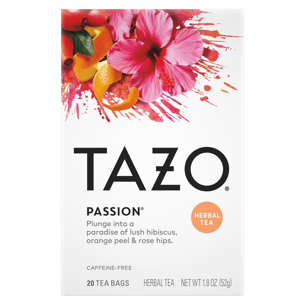 Tazo Tea Herbal Passion Tea (6x20 Bag)-8