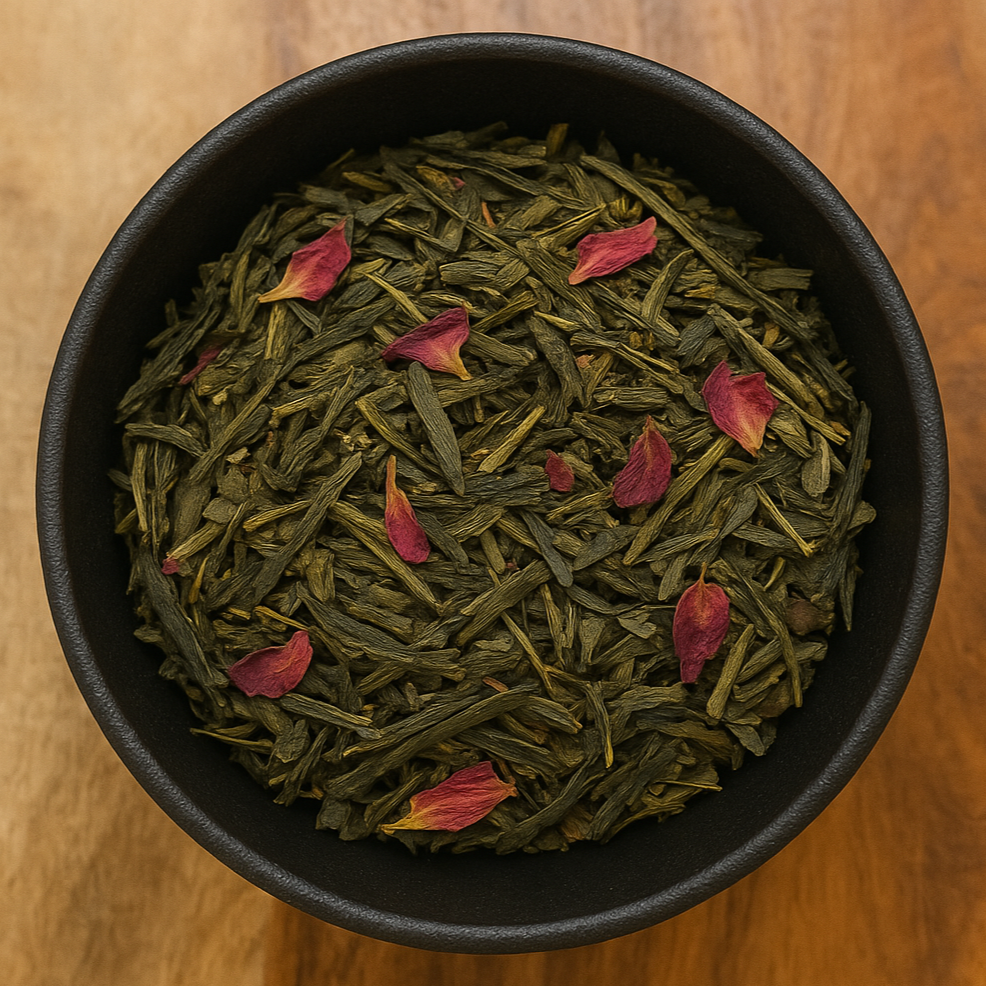 Pomegranate Green Tea (Camellia Sinensis)-0