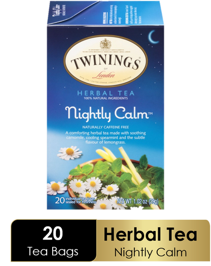 Twinings Herbal Bedtime Blend Tea (6x20 Bag)-0