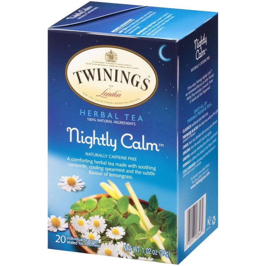 Twinings Herbal Bedtime Blend Tea (6x20 Bag)-1