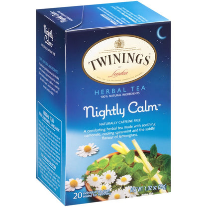 Twinings Herbal Bedtime Blend Tea (6x20 Bag)-2