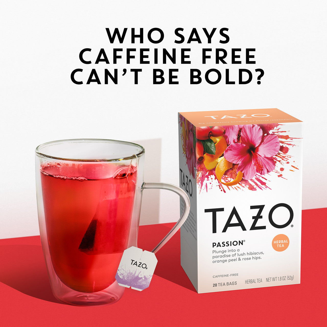 Tazo Tea Herbal Passion Tea (6x20 Bag)-4