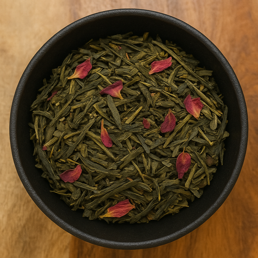Pomegranate Green Tea (Camellia Sinensis)-0