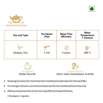 Yoga Herbal Lemongrass & Turmeric Tea-3