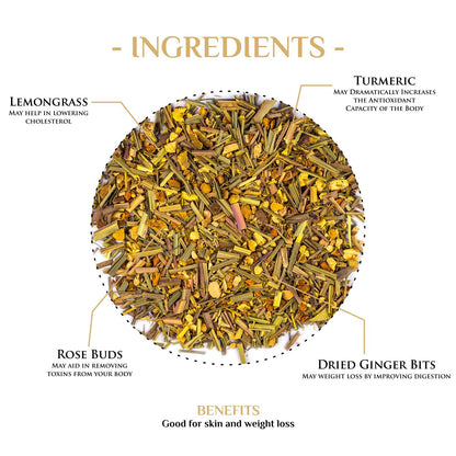 Yoga Herbal Lemongrass & Turmeric Tea-1