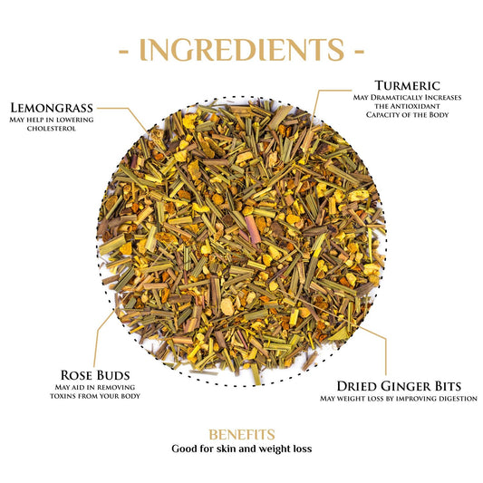 Yoga Herbal Lemongrass & Turmeric Tea-1